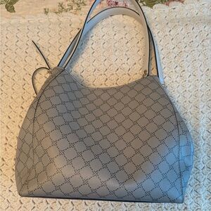 Nine West Gray Patterned Shoulder Bag